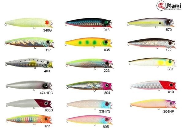 Usami Combo Pop 75F 7.5Cm 6.2Gr Suni Yem