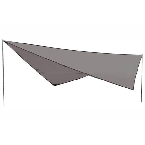 High Peak Tarp 2 Güneş ve Rüzgar Koruma Brandası GRİ