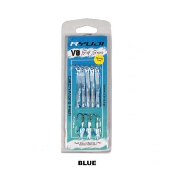 Ryuji V8 8cm 5.5gr Silikon Yem PINK UV