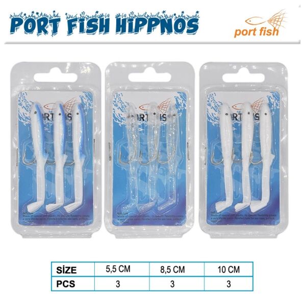 Portfish Hippnos 10,5cm Raglou Silikon Yem