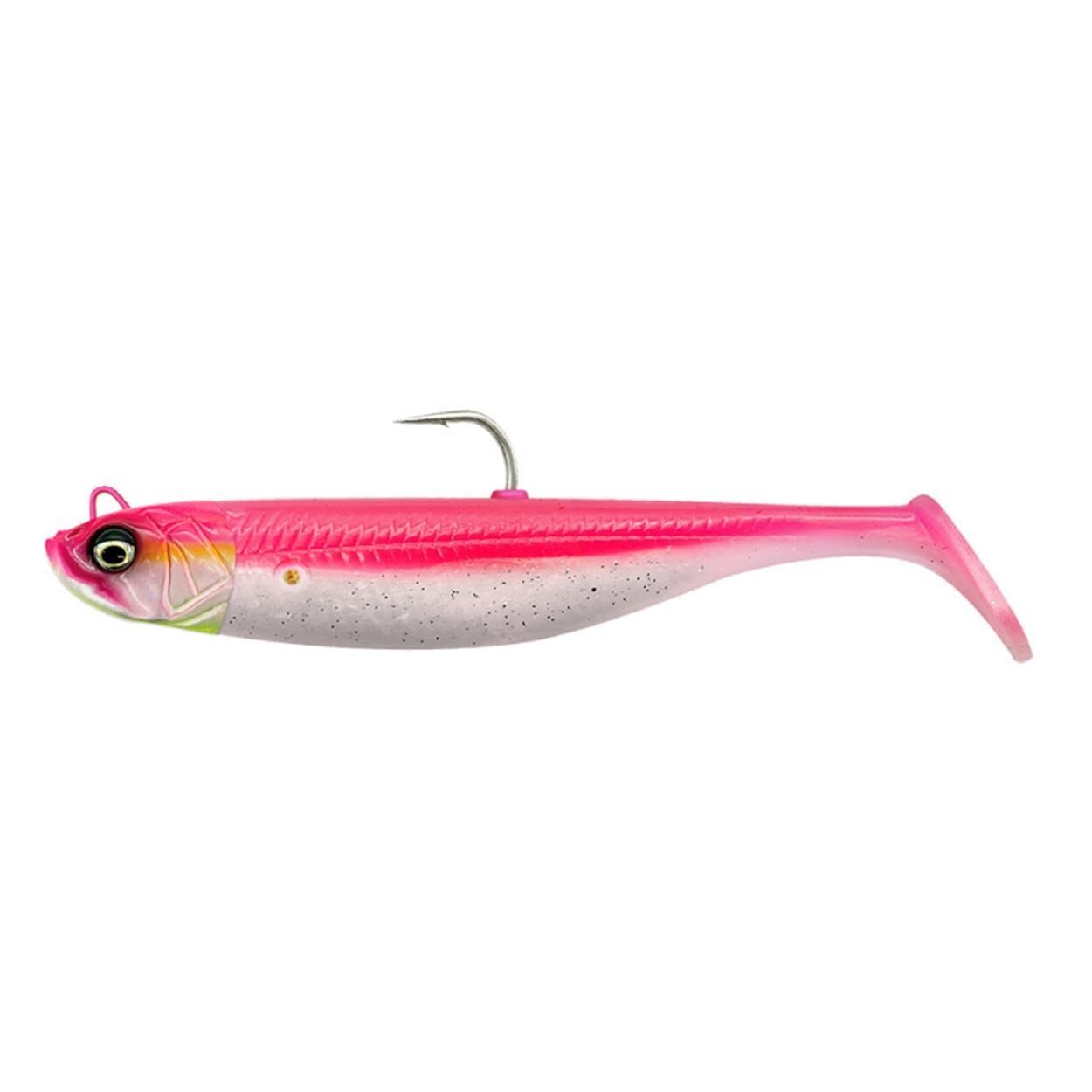 Savage Gear Savage Minnow 10 cm 20 gr 2+1 Silikon Yem Pink Pearl Silver