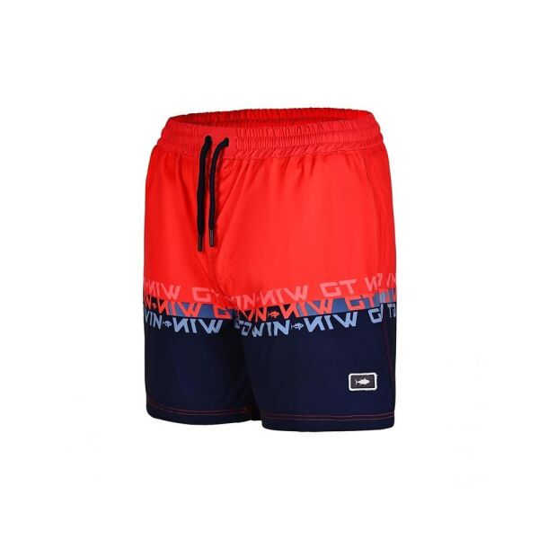 Fujin Pro Angler Short Mayo Scarlet Dark Navy