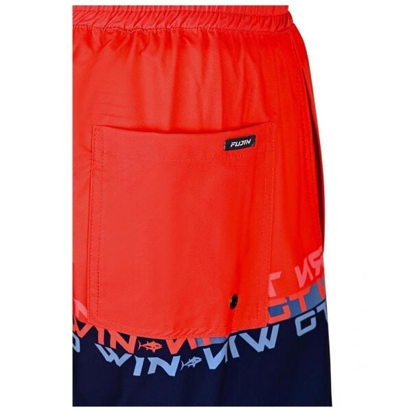 Fujin Pro Angler Short Mayo Scarlet Dark Navy