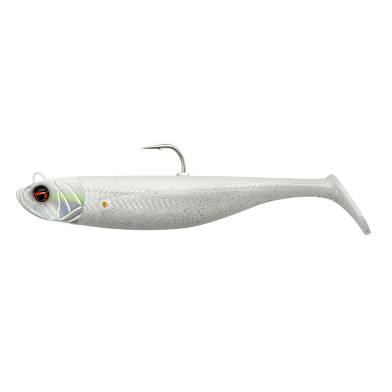 Savage Gear Savage Minnow 10 cm 20 gr 2+1 Silikon Yem White Pearl Silver