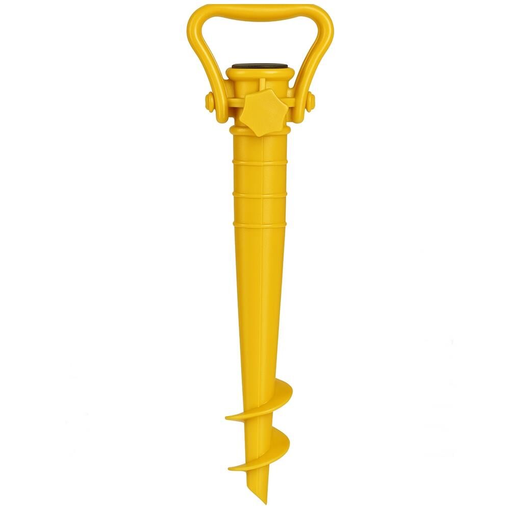 Şemtak Plastik Bahçe ve Plaj Şemsiyesi Kazığı Sarı