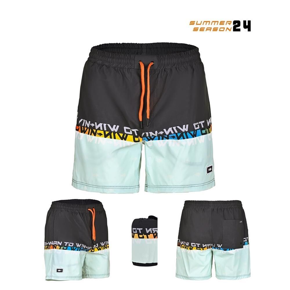 Fujin Pro Angler Short Mayo Anthracite Turquoise