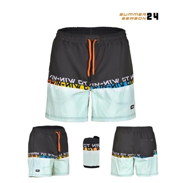 Fujin Pro Angler Short Mayo Anthracite Turquoise XL