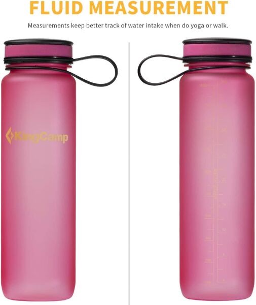 KingCamp Tritan Suluk 1000 ML PEMBE