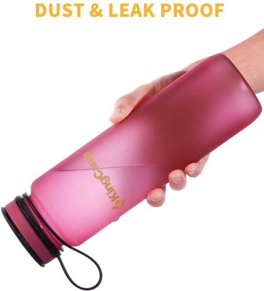 KingCamp Tritan Suluk 1000 ML PEMBE