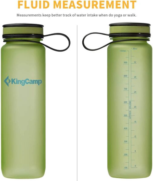 KingCamp Tritan Suluk 1000 ML YEŞİL