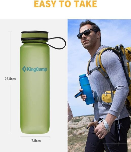 KingCamp Tritan Suluk 1000 ML YEŞİL