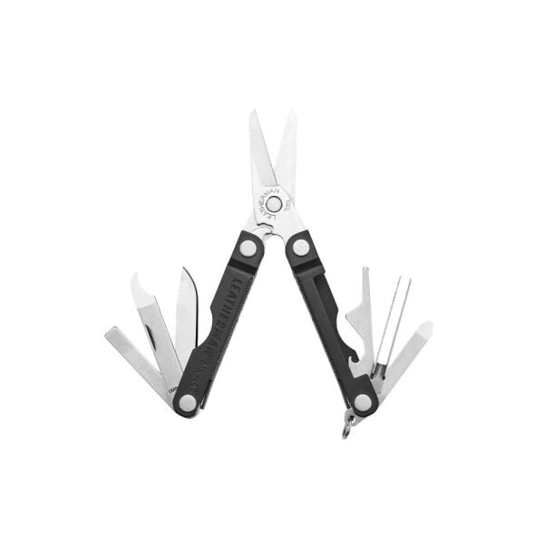 Leatherman Micra Aluminum Fonksiyonel Çakı (Multi Tool) Jet Black
