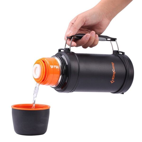 KingCamp 1000 ML Vacuum Termos ( Siyah )