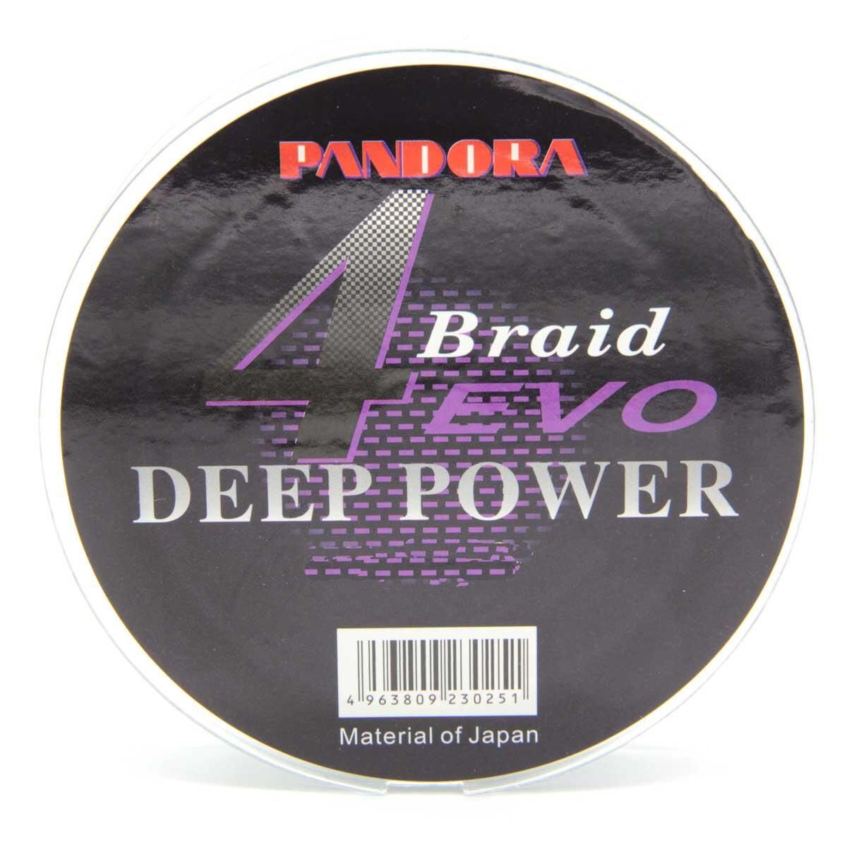 Pandora Deep Power x4 Dark Green İp Olta Misinası 150mt Dark Green - 0,16 mm