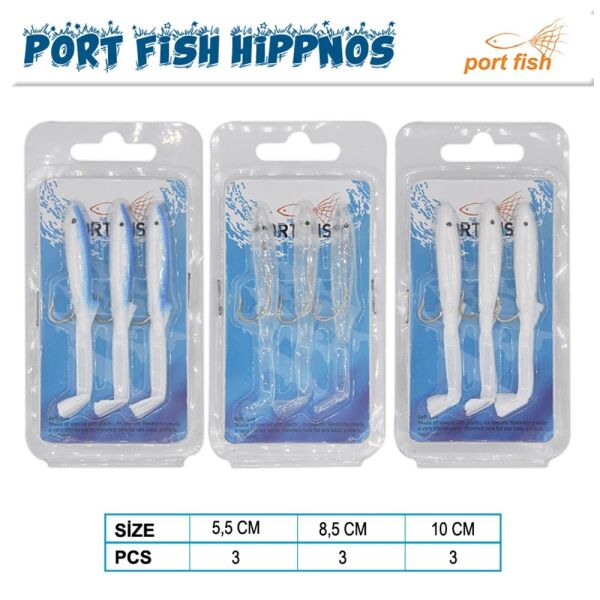 Portfish Hippnos 5,5cm Raglou Silikon Yem