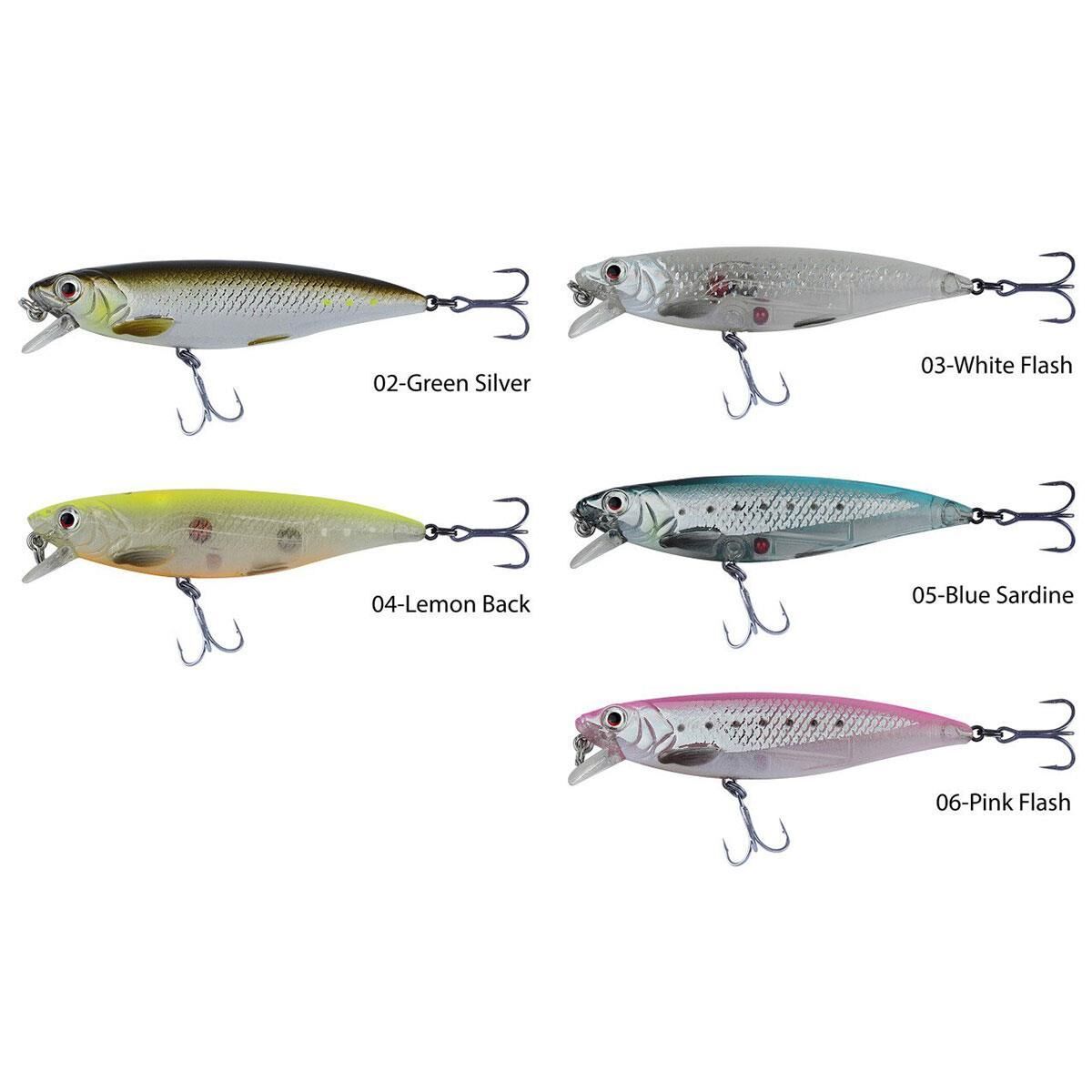 Savage Gear 3D Twitch Minnow 8Cm 10Gr Suni Yem WHİTE FLASH