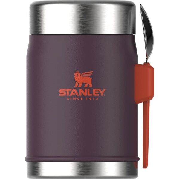 Stanley Klasik Paslanmaz Çelik Yemek Termosu Kaşıklı 0,40 Lt Plum