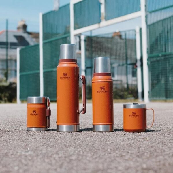 Stanley Klasik Paslanmaz Çelik Yemek Termosu Kaşıklı 0,40 Lt Hammertone Clay