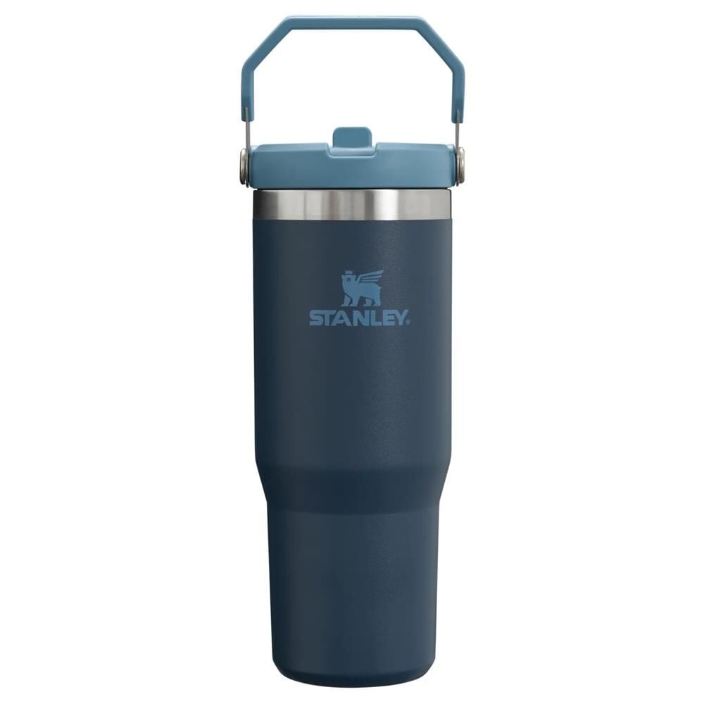 Stanley The IceFlow Flip Straw Pipetli Termos Bardak 0,89 Lt Navy