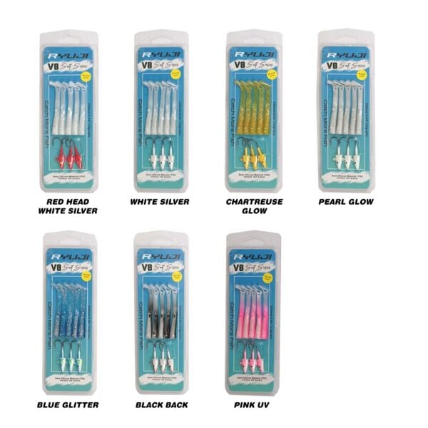 Ryuji V8 10cm 10gr Silikon Yem Lemon Back Uv