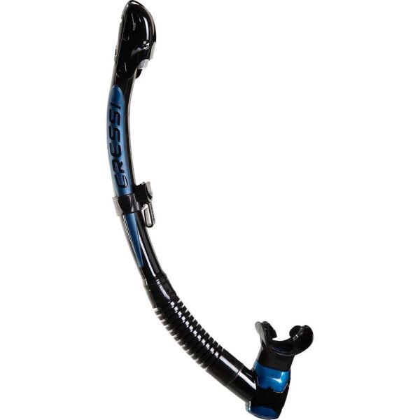 Cressi Itaca Ultra Dry Şnorkel BLACK/BLUE METAL
