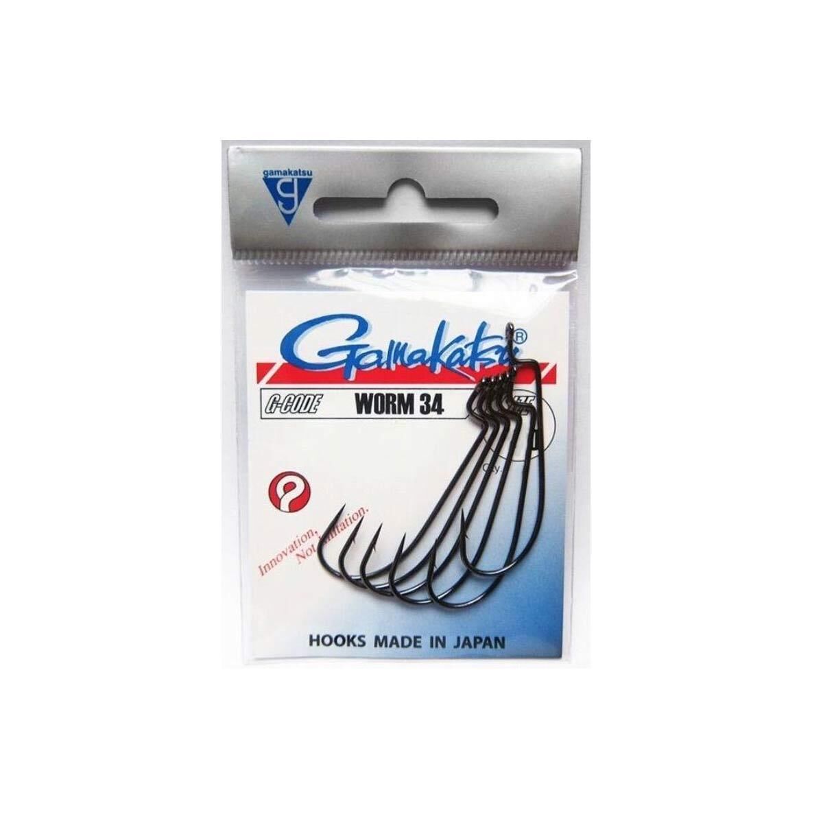 Gamakatsu Worm 34 Ofset Olta İğnesi NO:6/0