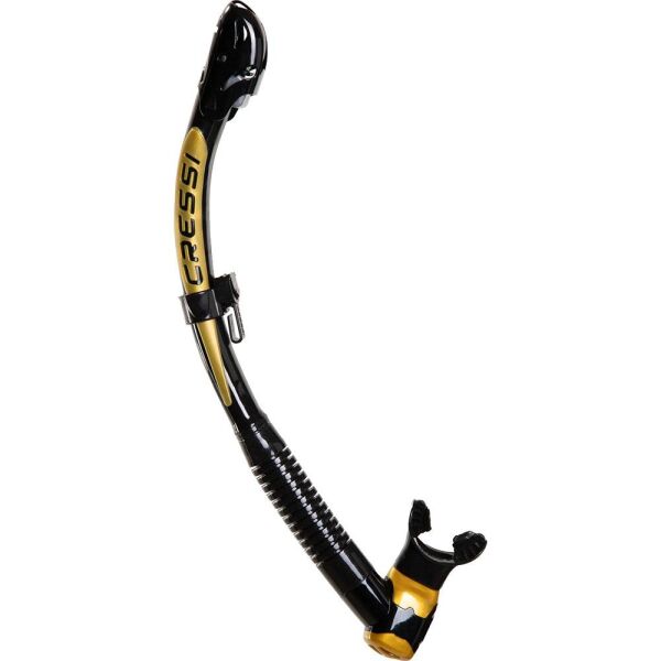 Cressi Itaca Ultra Dry Şnorkel BLACK/GOLD
