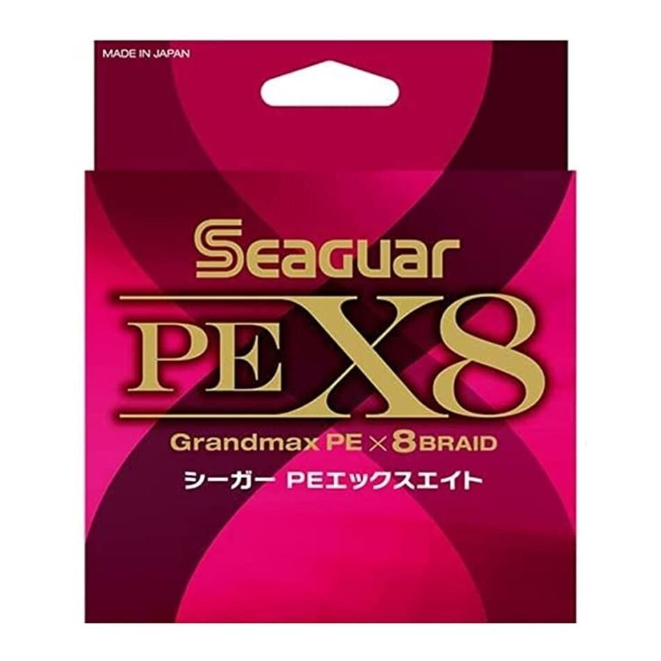 Seaguar PE X8 Grandmax 8 Örgü Spin İp Misina 300mt MULTİCOLOR - 0,185 mm