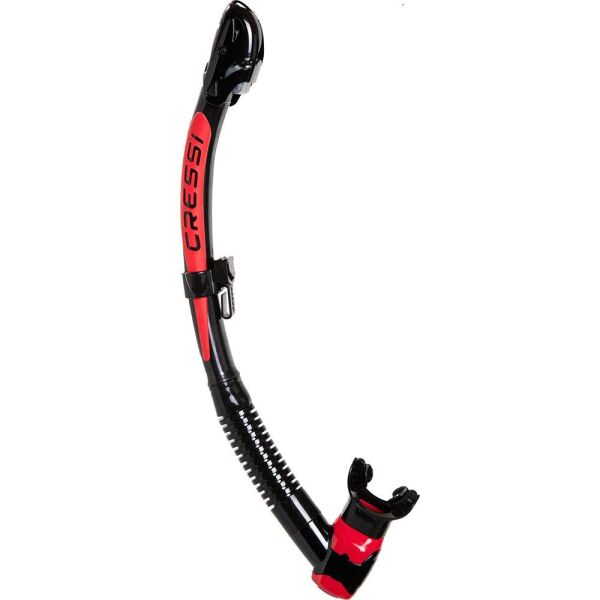 Cressi Itaca Ultra Dry Şnorkel BLACK/RED