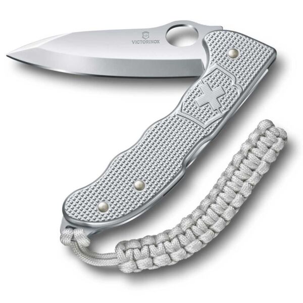 Victorinox 0.9415.M26 Hunter Pro Alox Örme Kordonlu Gümüş Çakı (Hediye Kutulu)