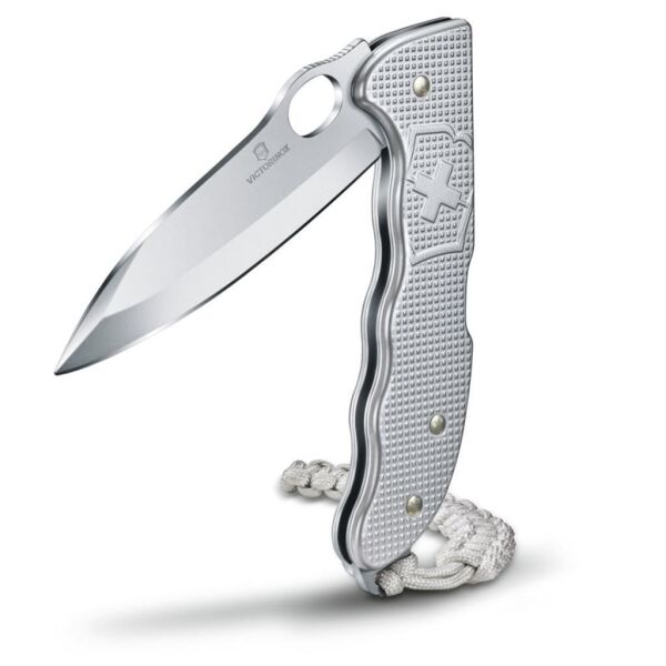 Victorinox 0.9415.M26 Hunter Pro Alox Örme Kordonlu Gümüş Çakı (Hediye Kutulu)