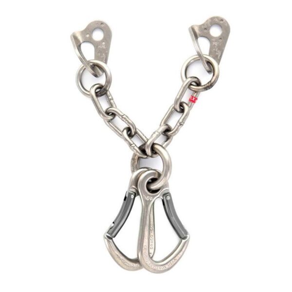 Roca Reunio 12 mm Bolt-Zincir İstasyon V-Şekilli 2 Karabinalı