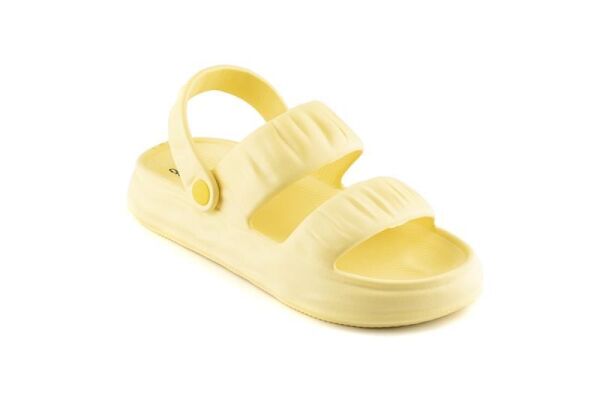 Akınalbella Soft Kadın Terlik Sandalet Sarı - 39