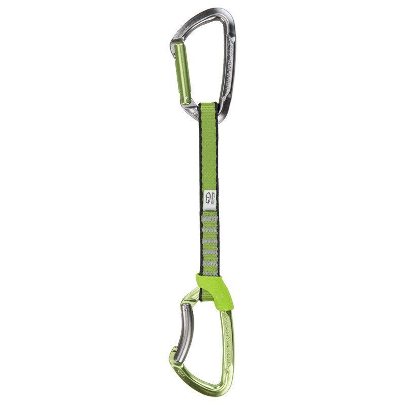 Climbing Technology Ekspres Lime 17 cm Gri/Yeşil