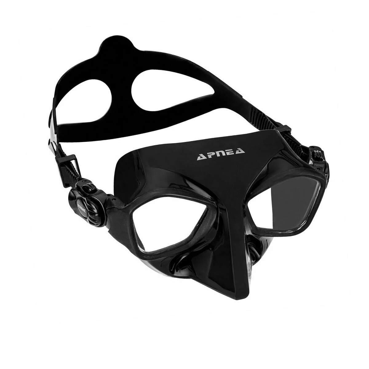 Apnea Prime M740 Dalış Maskesi Tempered Glass SİYAH
