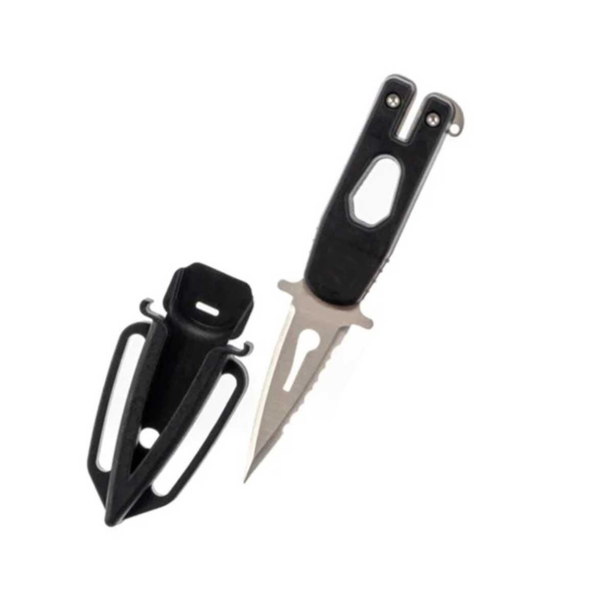 Bullshark Sub Aquatys Paslanmaz SuAltı Dalış Bıçağı SİYAH