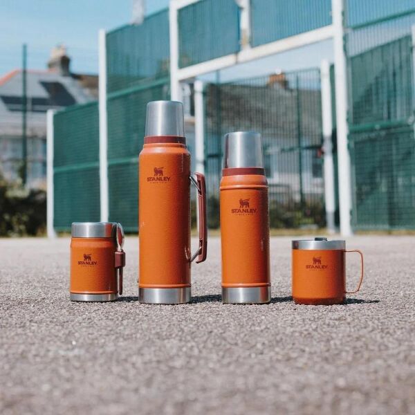 Stanley Klasik Vakumlu Çelik Termos 1 Lt Hammertone Clay
