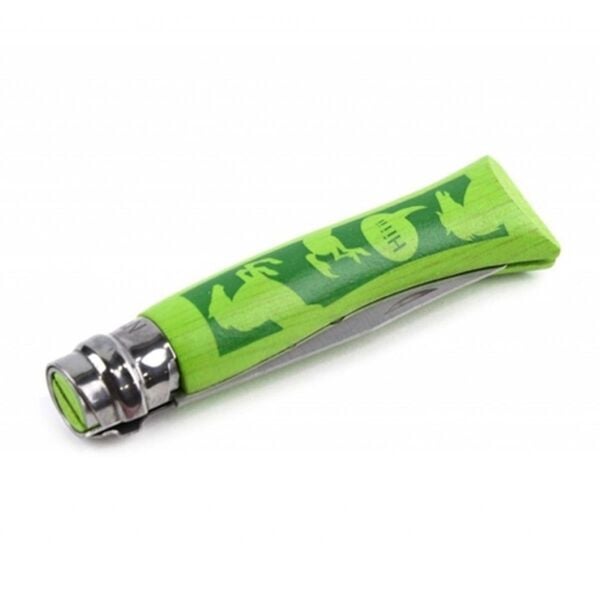 Opinel Inox No 7 At Desenli Gürgen Saplı Paslanmaz Çelik Çakı