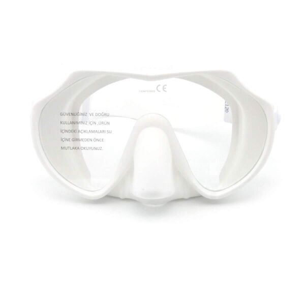 Apnea Discovery MH26 Dalış Maskesi Tempered Glass BEYAZ