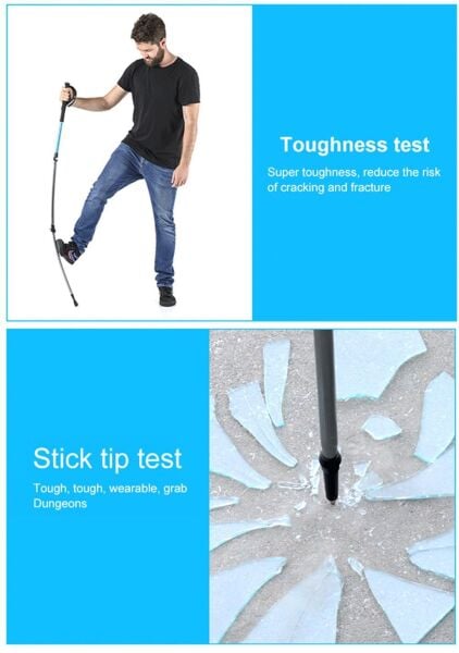 Naturehike ST01 3-Node 6061 AL Teleskopik Trekking Batonu | 62-135 cm |