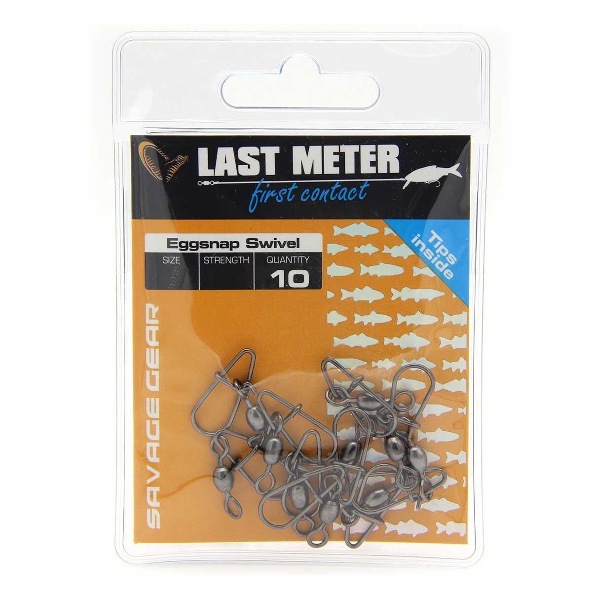 Savage Gear EggSnap Swivel Klipsli Fırdöndü S