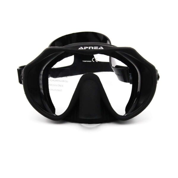 Apnea Discovery MH26 Dalış Maskesi Tempered Glass SİYAH