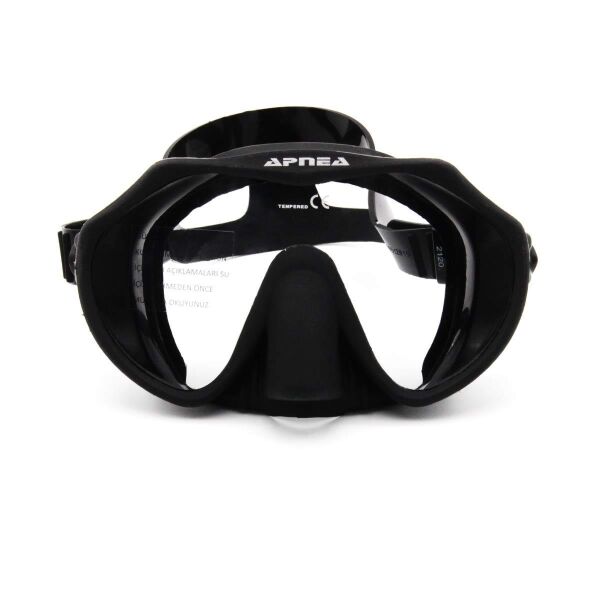 Apnea Discovery MH26 Dalış Maskesi Tempered Glass SİYAH
