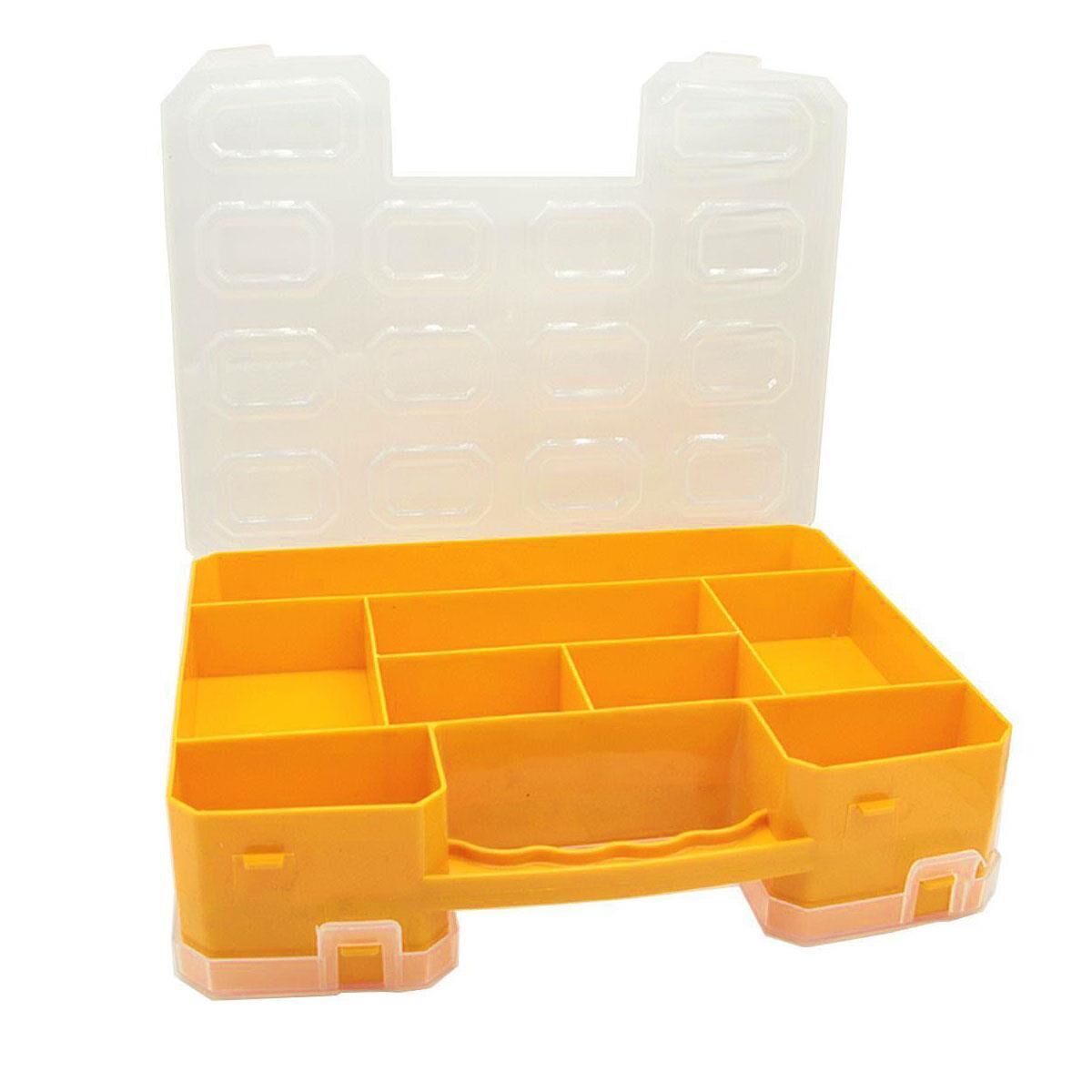 Süper Bag 22 Alfa Çift Yönlü Organizer Balıkçı Malzeme Kutusu Sarı