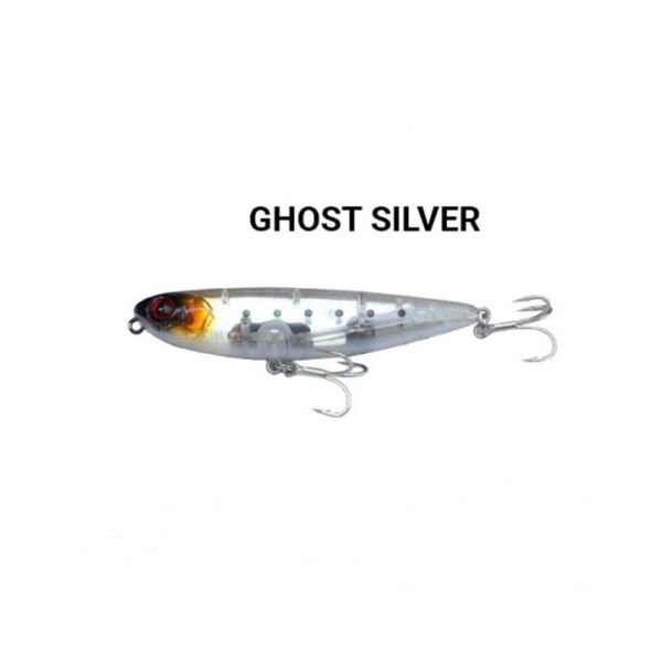 Ryuji Dog Strike 9cm 11gr Maket Yem Ghost Silver