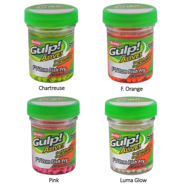 Berkley Gulp Alive Fish Fry LRF Silikon Yem