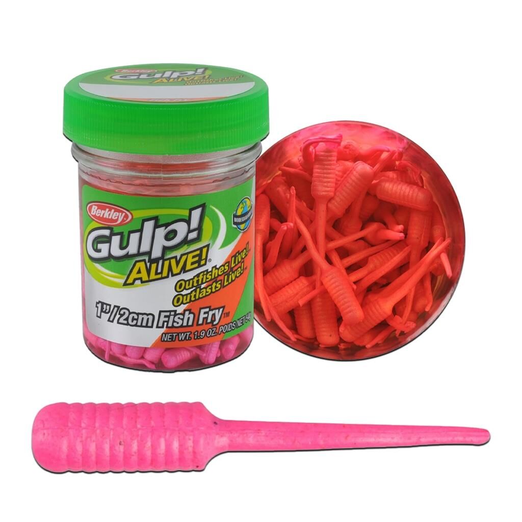 Berkley Gulp Alive Fish Fry LRF Silikon Yem PİNK - 2 CM