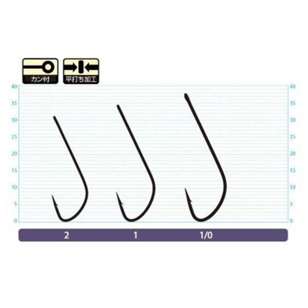 Owner Saber Hook Hg Olta İğnesi NO:1/0