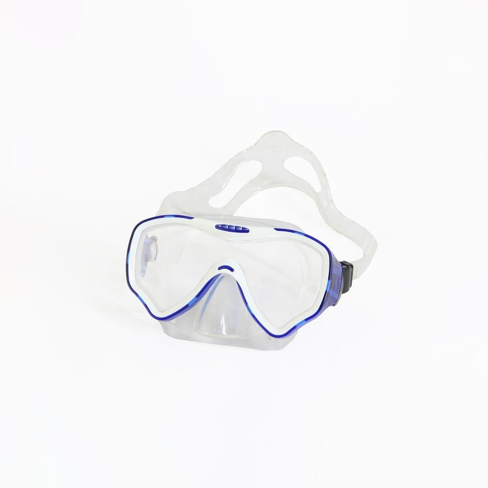 Apnea Ibiza Maske Şnorkel Set MAVİ/BEYAZ