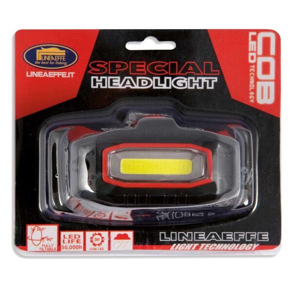 Lineaeffe Lampada Da Testa ABS 3W Cob Led Kafa Lambası